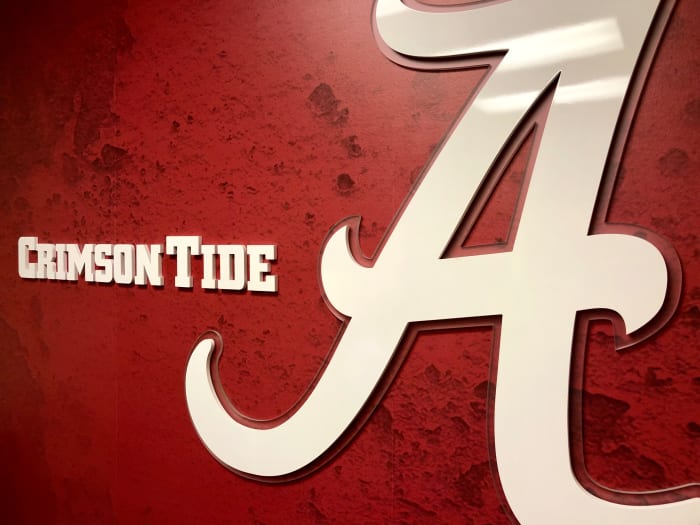 Alabama logo and script A